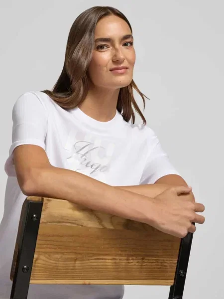 HUGO T-shirt biała