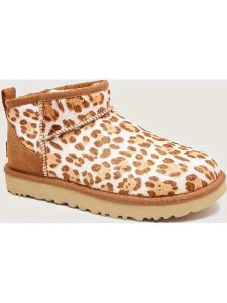 Sneakers UGG W Classic Ultra Mini Plains Felicity Leopard Jasmine EUR 37 bézs