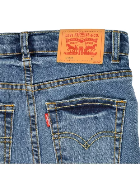 Gyerek skinny farmernadrág Levi's® kék