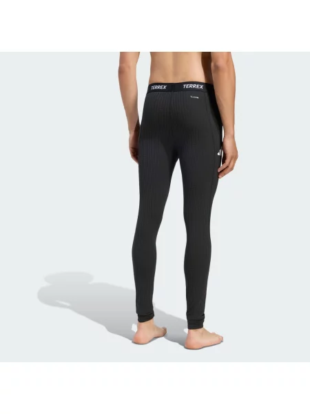 LEGGINSY TERREX XPERIOR PEŁNIĄCE FUNKCJĘ WARSTWY PODSTAWOWEJ czarne
