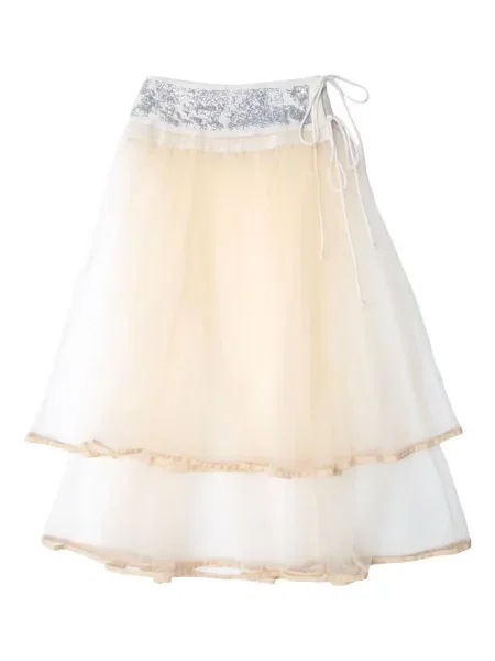 Spódnica Muller Of Yoshiokubo z cekinami tiulowa