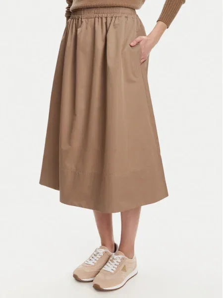 Marella Fustă trapez Cairo bej