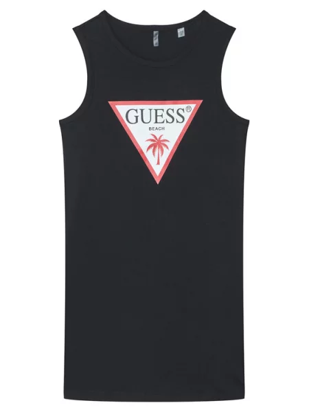 Guess Φόρεμα καθημερινό μαύρο