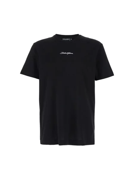 Koszulka Dolce And Gabbana z logo czarna