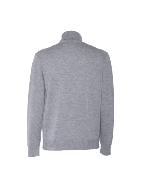 Sweter Ballantyne wełniany szary