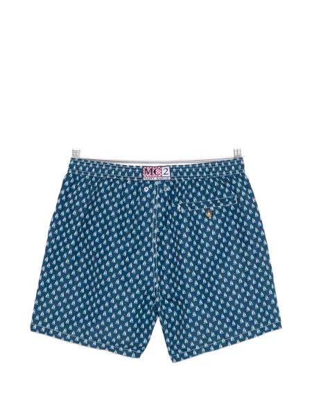 Slip de baie Mc2 Saint Barth cu imagine albastru