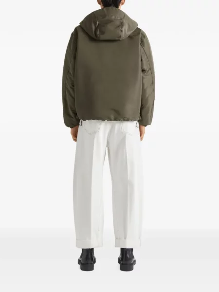 Geacă de vânt Givenchy cu broderie verde