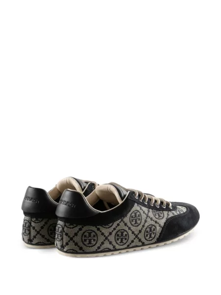 Sneakerși Tory Burch din jacard albastru