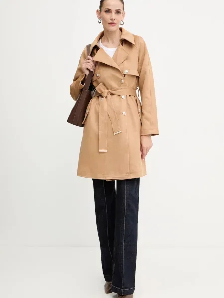 Пальто Morgan GSUEDE бежевий