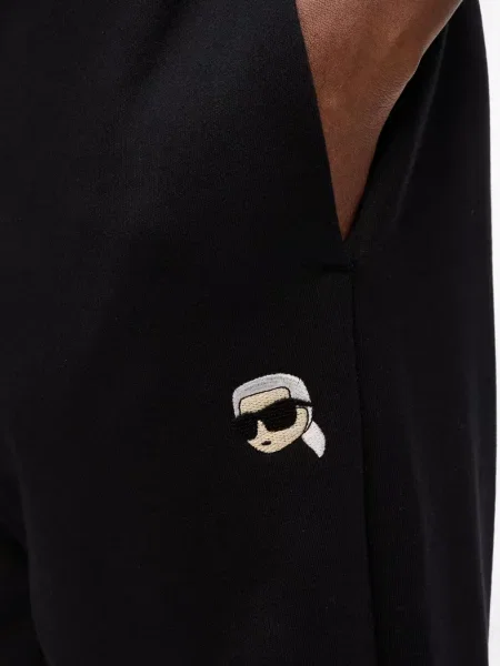 Pantaloni de trening Karl Lagerfeld negru