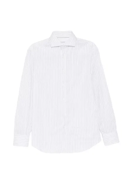 Košile Brunello Cucinelli bílá