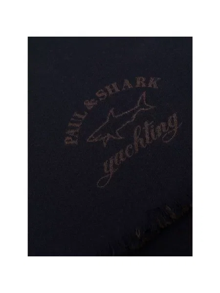 Szal Paul & Shark wełniana niebieska
