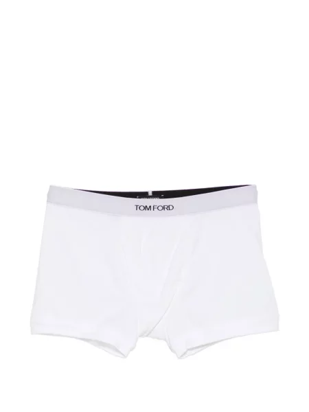 Boxeri Tom Ford cu autograf alb