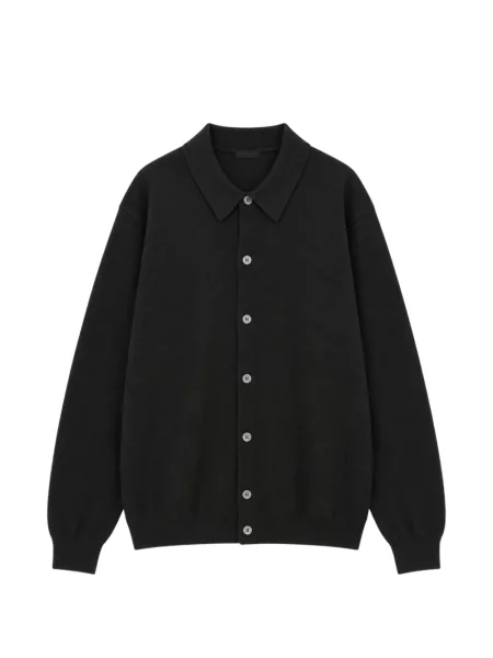 Gulerat cardigan Aspesi negru