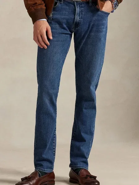 Kavbojke Polo Ralph Lauren modra