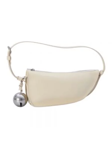 Torebka Burberry skórzana elegancka biała