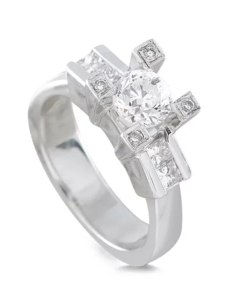 Inel Lb Exclusive cu imprimeu geometric