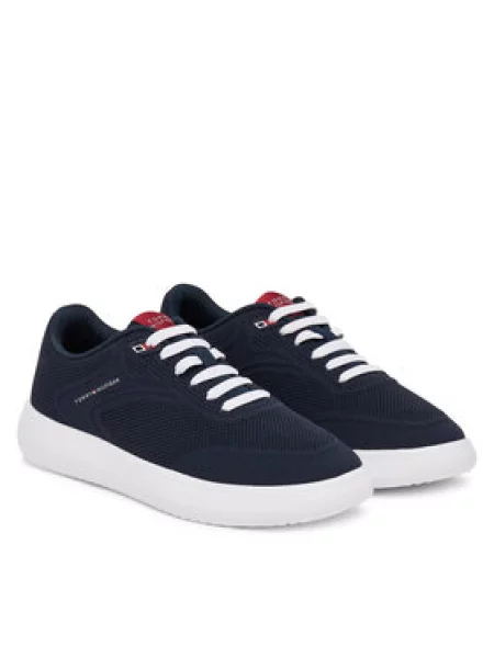 Tenisice Tommy Hilfiger Th Modern Lightcup Knit Tamnoplava