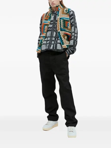 Cămașă Engineered Garments în carouri gri