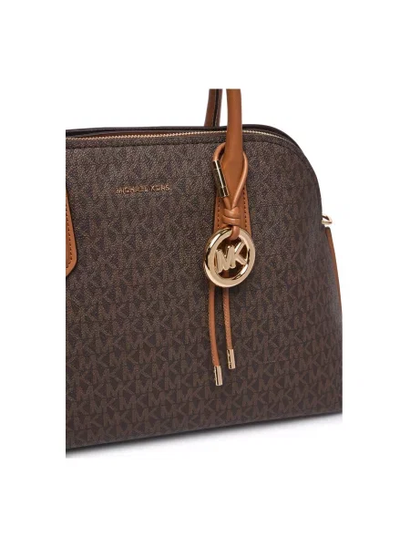 MICHAEL Michael Kors kabelka dámska z imitácie kože Freddie hnedá