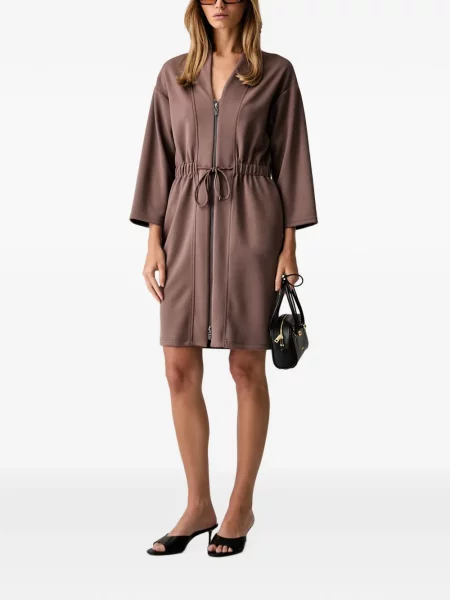 Rochie mini Joseph Ribkoff cu cordon maro