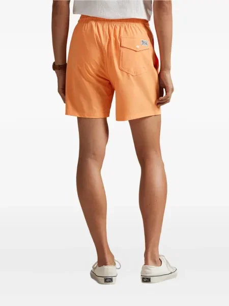 Ριγέ δερμάτινος κάλτσες Polo Ralph Lauren με κορδόνι μαύρο