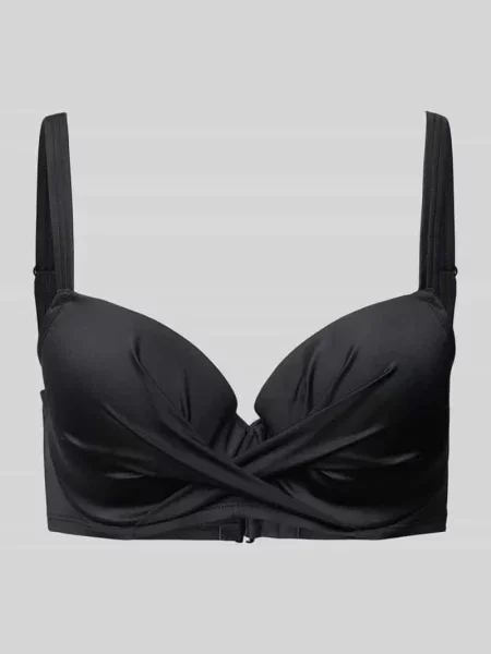 Top bikini z wyprofilowanymi miseczkami model ‘AZORES’ Dorina czarny