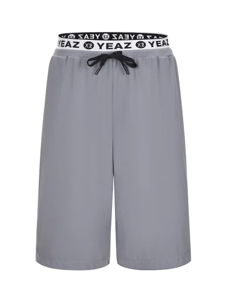 YEAZ Sportovní kalhoty Instructor / offwhite šedá