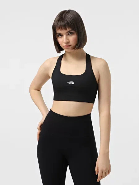 Топ The North Face Movmynt Bra поліестер/еластан чорний