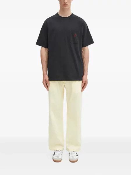 Pantaloni Gramicci galben