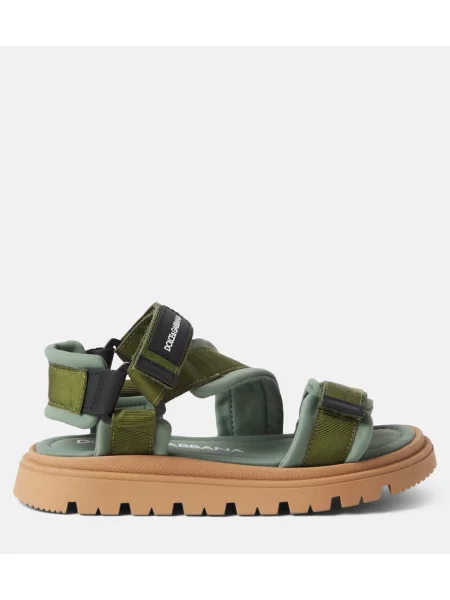 Gyerek szandál Dolce&gabbana zöld