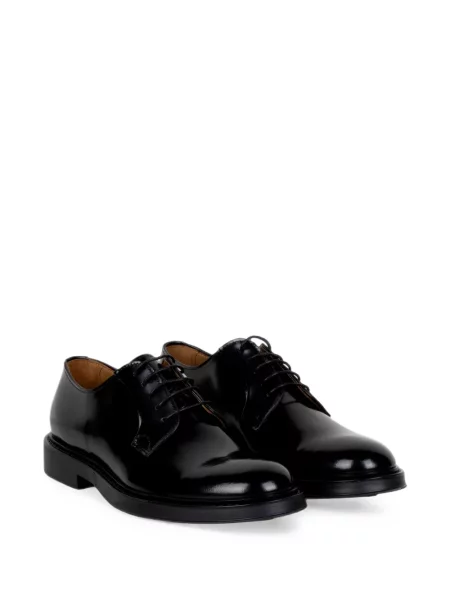 Pantofi derby Franco Fedele din piele negru