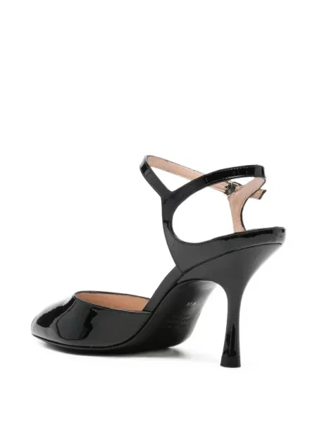 Pantofi cu toc Stuart Weitzman din piele de lac negru
