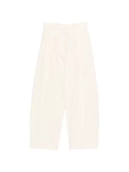 Spodnie palazzo Mark Kenly Domino Tan plisowany brązowy