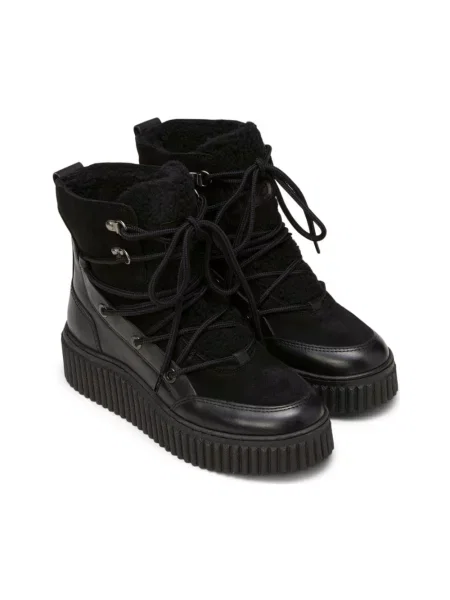 Buty do kostki Marc O'polo skórzane czarne