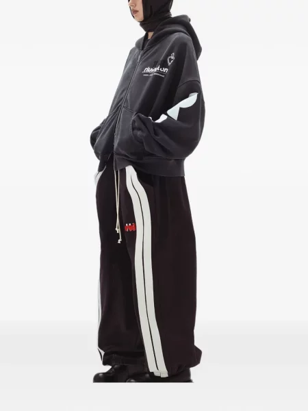 Pantaloni Rrr123 cu dungi negru