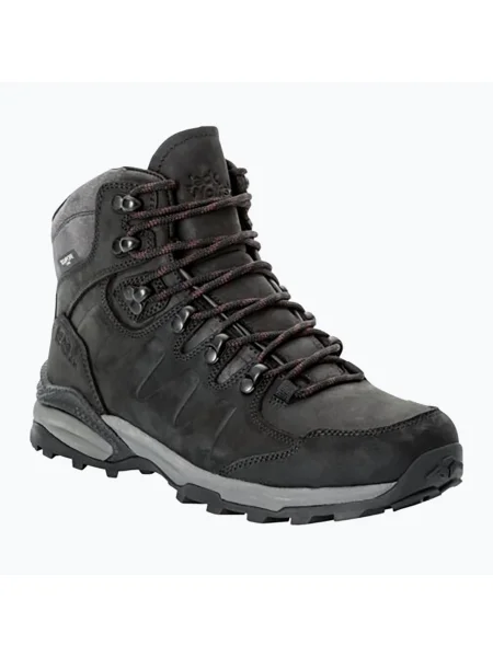 Jack Wolfskin дамски ботуши за трекинг Refugio Prime Texapore Mid phantom черно