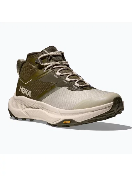 Кроссовки Hoka зеленые