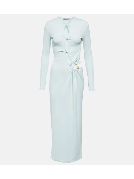 Rochie maxi Christopher Esber de costum albastru