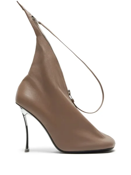 Pantofi cu toc Acne Studios din piele maro