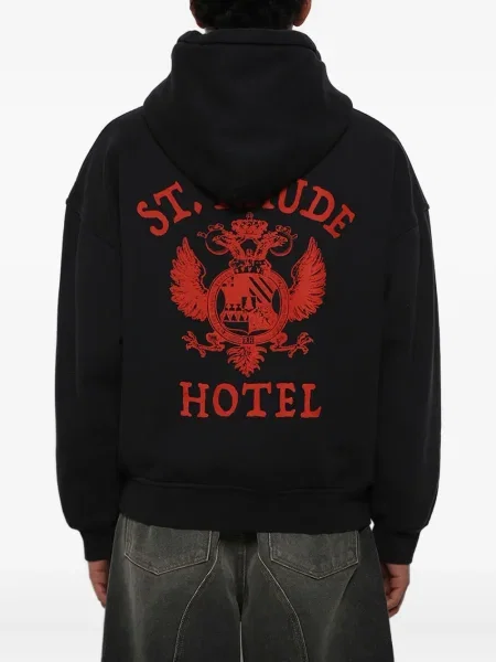 Hanorac cu glugă Rhude negru