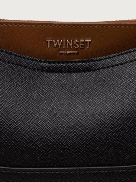 Кожаная сумка Twinset