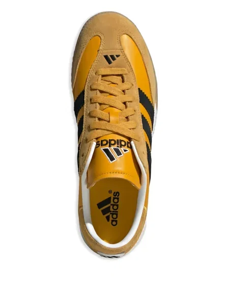 Spodnie Adidas do biegania żółte