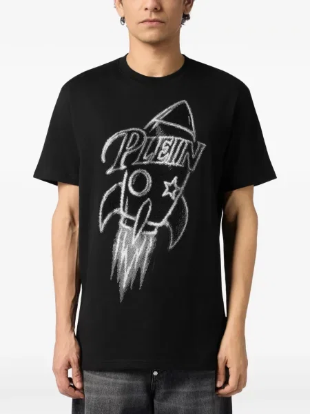 Stras tricou Philipp Plein negru