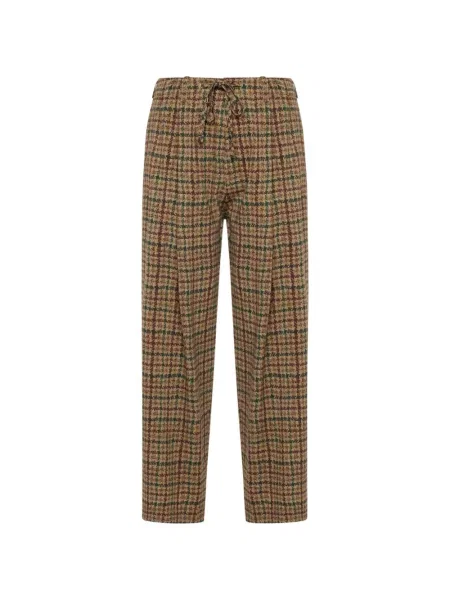 Pantaloni Pierre-louis Mascia cu model pepito maro