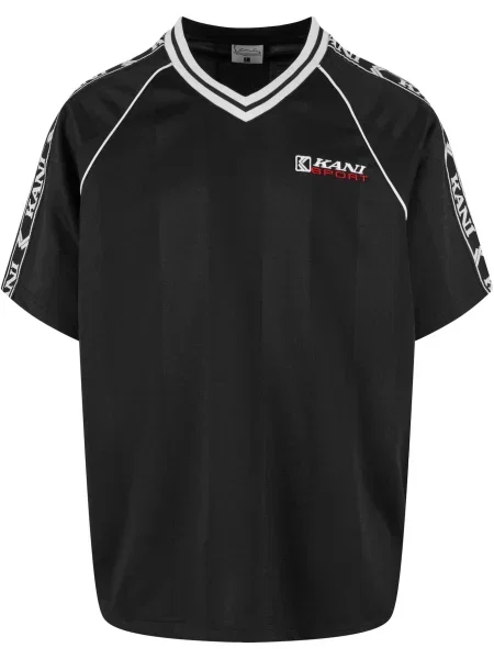 Karl Kani Tricou roșu / negru alb