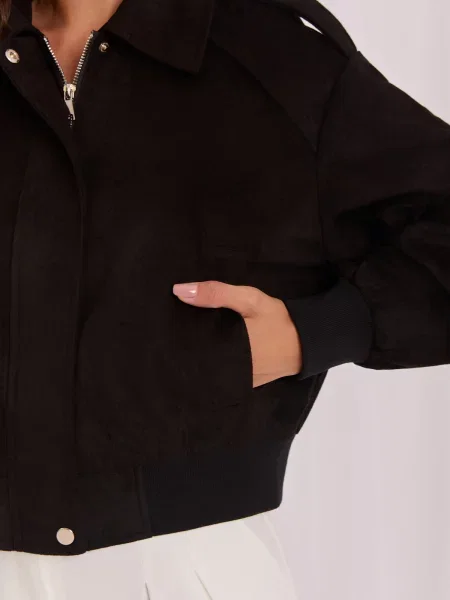 Geanta de piele Italy Moda negru