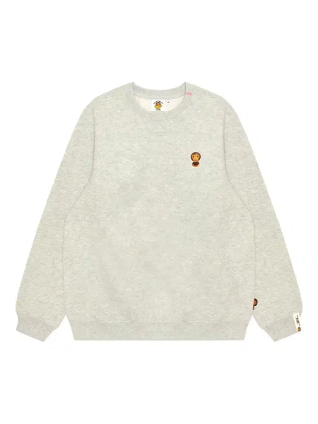Grafic hanorac crewneck A Bathing Ape® cu imagine cu decolteu rotund