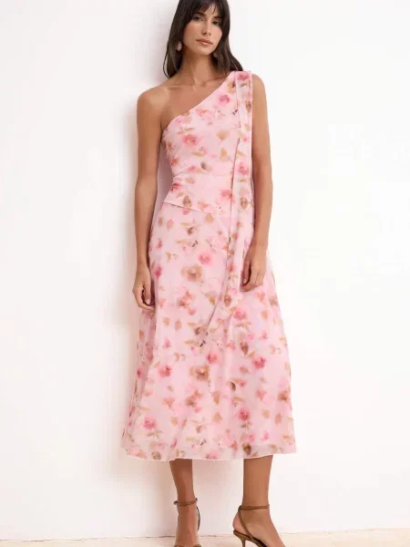 Trendyol Rochie de vară deschis roz