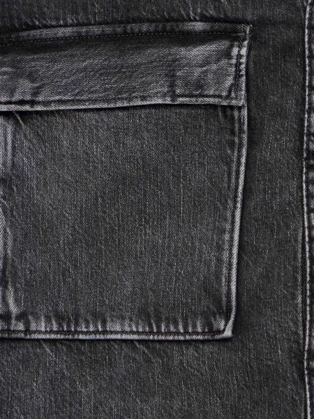 Рубашка G-star Raw с V-образным вырезом серая